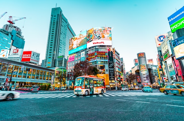 Japan Shibuya crossing