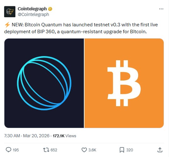Quantum Testnet